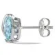 Miadora Sterling Silver Sky Blue Topaz Stud Earrings sold by Zulily product image thumbnail 2