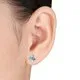 Miadora Sterling Silver Sky Blue Topaz Stud Earrings sold by Zulily product image thumbnail 3