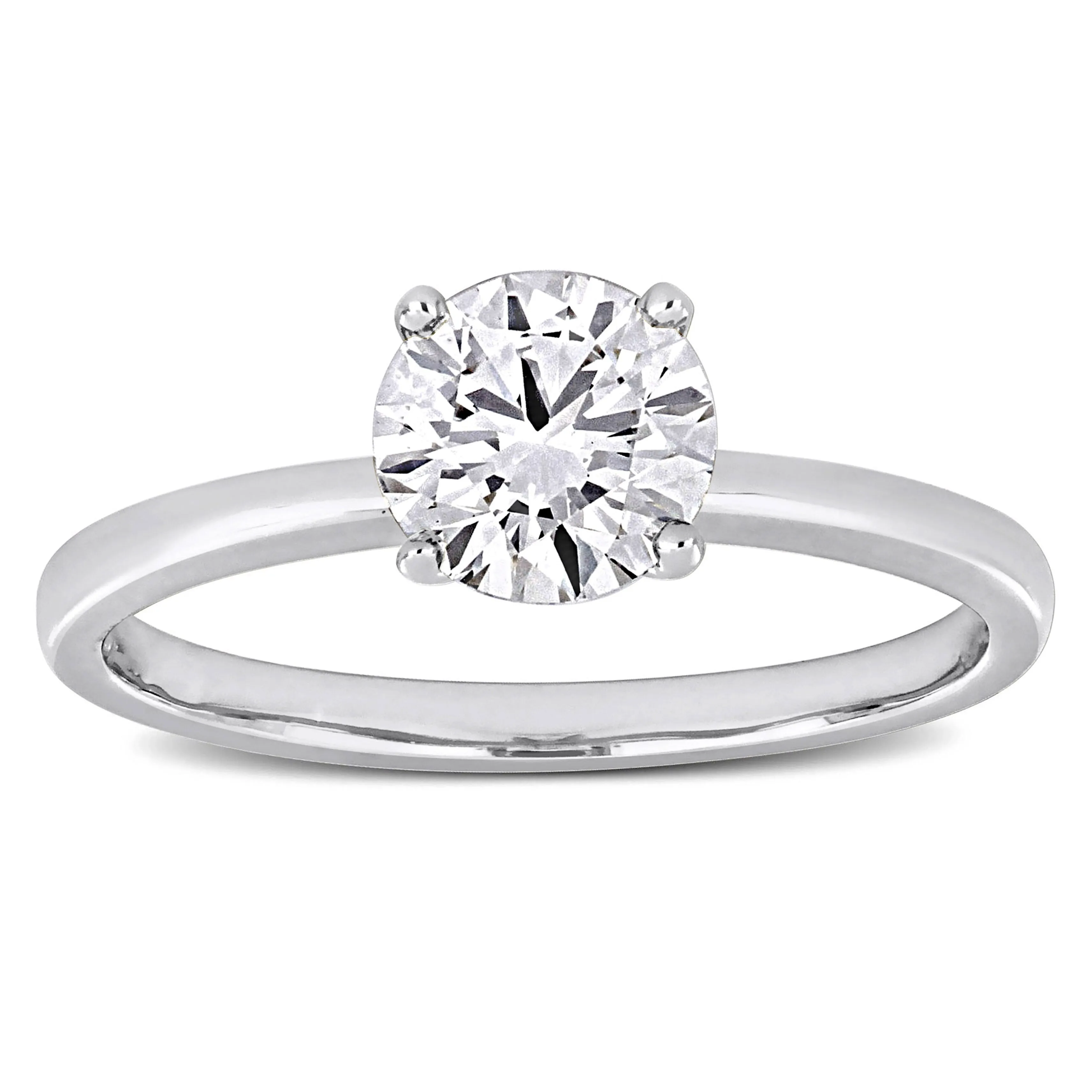 Created Forever 1ct TDW Lab-Grown Diamond Solitaire Ring 14k White Gold sold by Zulily product image thumbnail 2