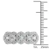 De Couer IGI Certified 14k White Gold 1 1/10 ct TDW Diamond Halo Ring sold by Zulily