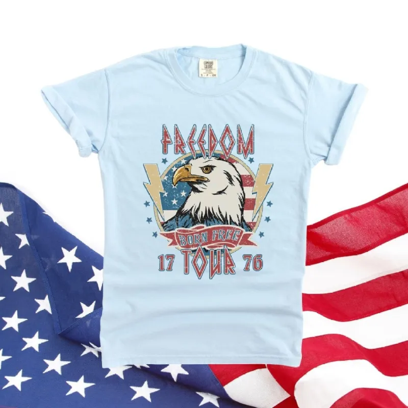 Freedom Tour Born Free Garment Dyed Tee sold by Zulily