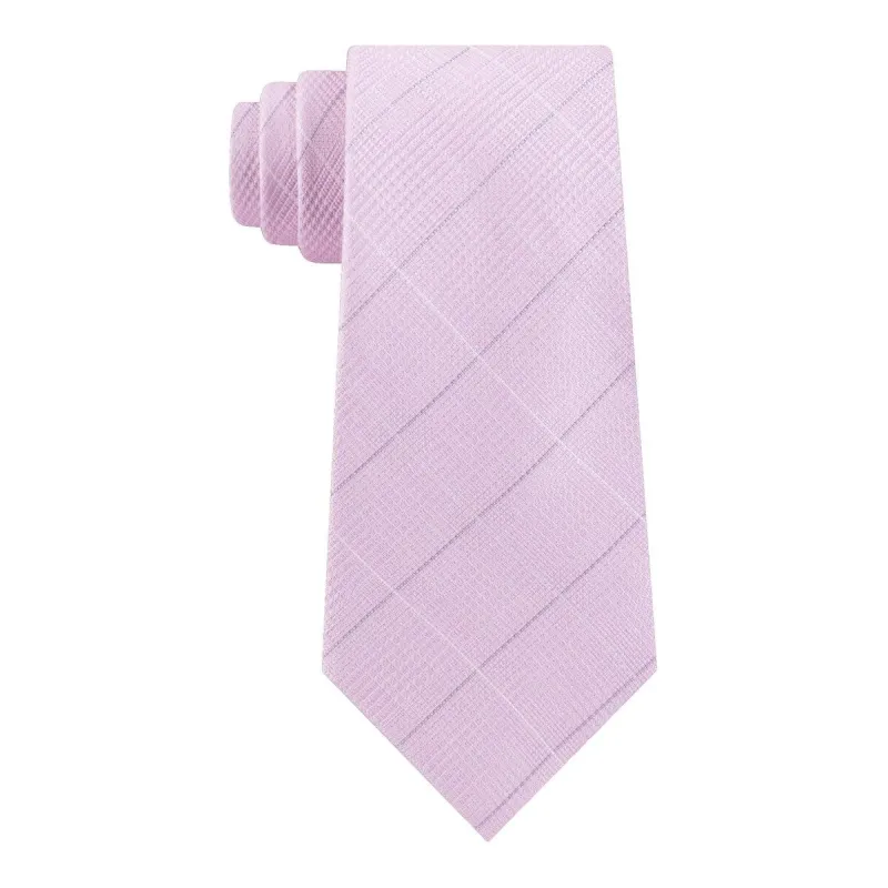 Michael Kors Men's Elijah Silk Professional Neck Tie Pink Size Regular - One Size sold by Zulily