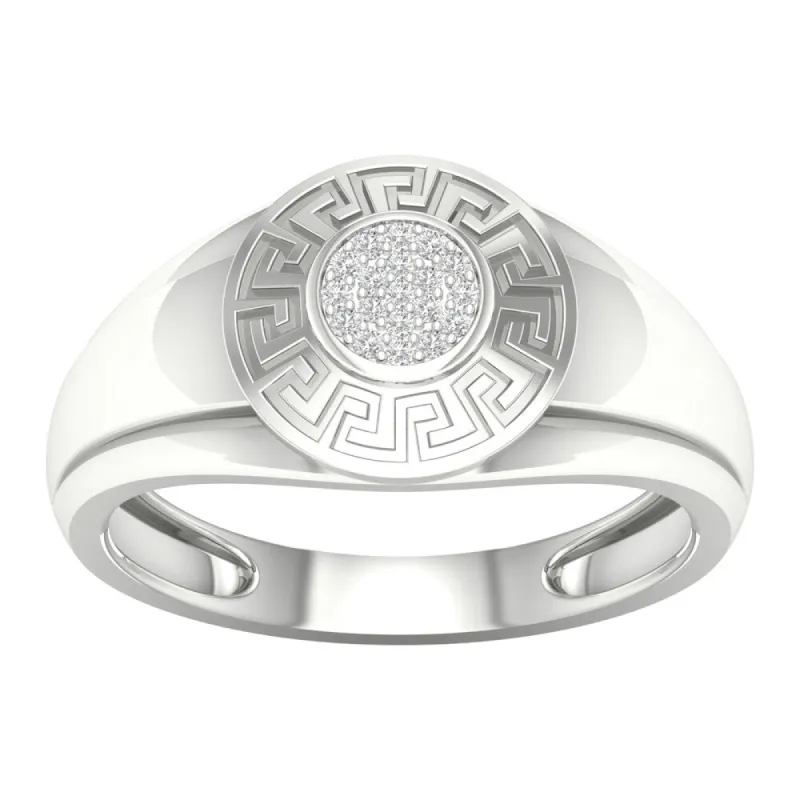 1/20ct TDW Diamond Men's Ring in 10k Gold by De Couer sold by Zulily