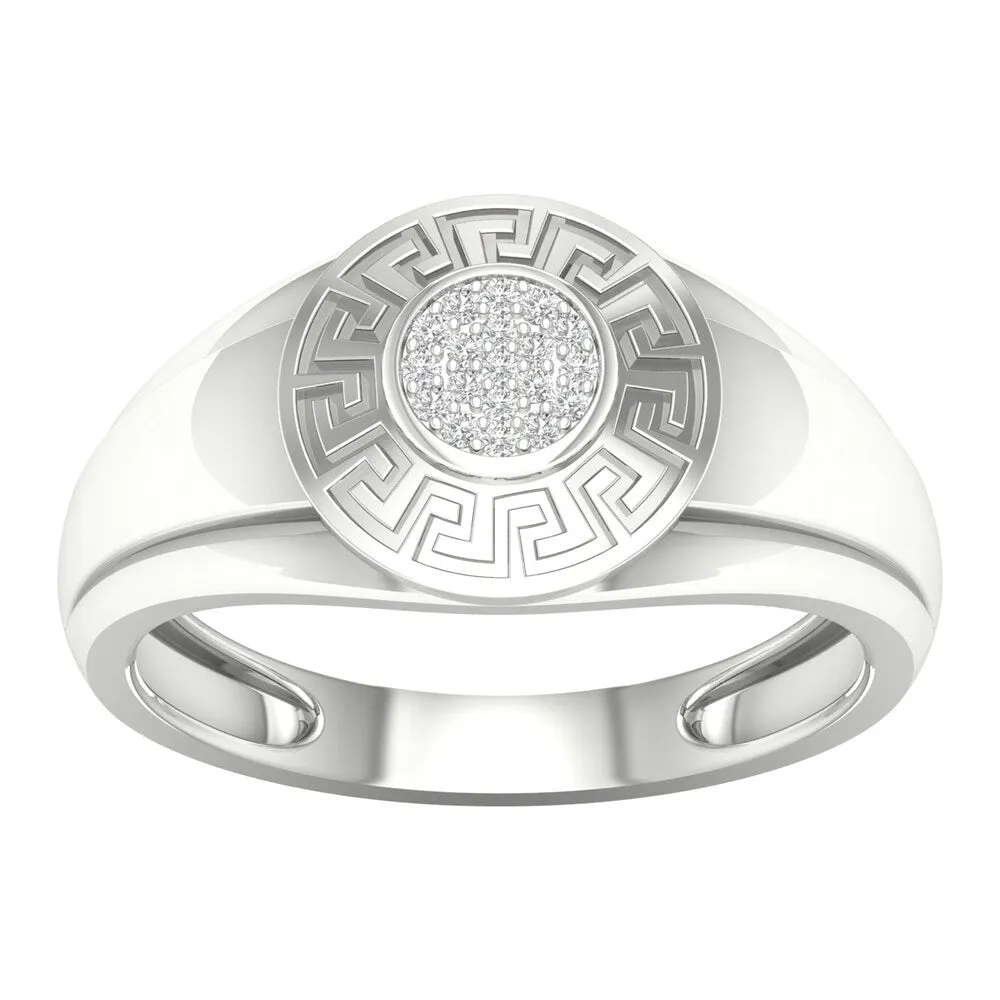 1/20ct TDW Diamond Men's Ring in 10k Gold by De Couer sold by Zulily