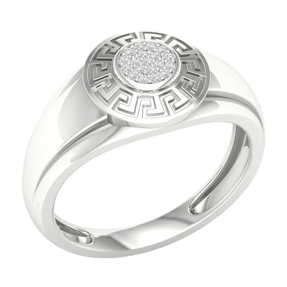 1/20ct TDW Diamond Men's Ring in 10k Gold by De Couer sold by Zulily product image thumbnail 2