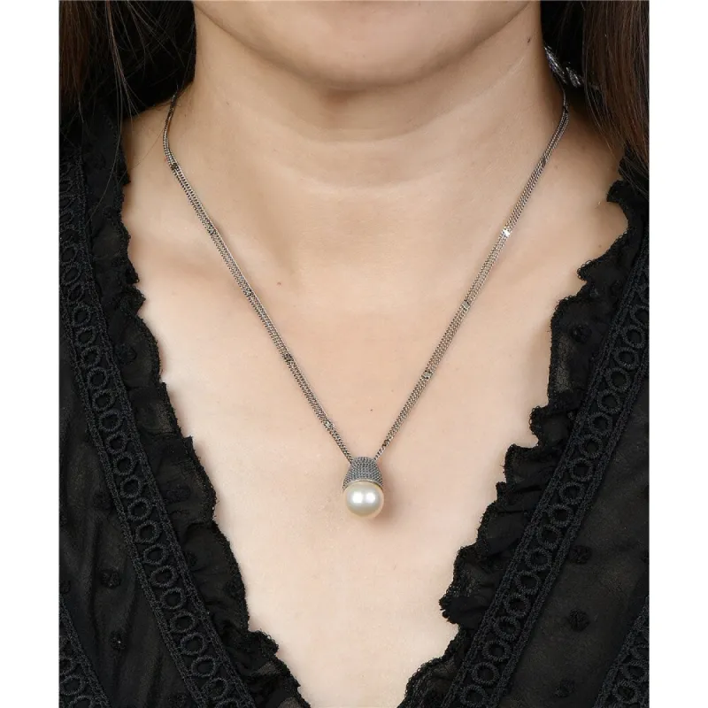 Vera & Co. Sterling Silver Dog Paw Charm Necklace sold by Zulily