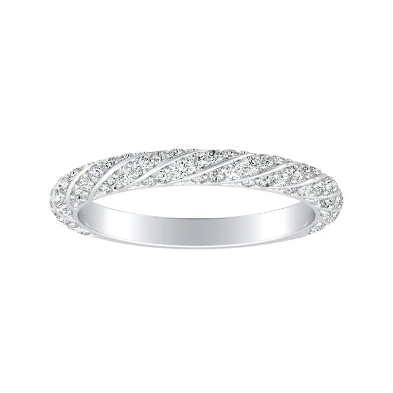 Auriya 1/2ctw Vintage Diamond Wedding Band Platinum sold by Zulily