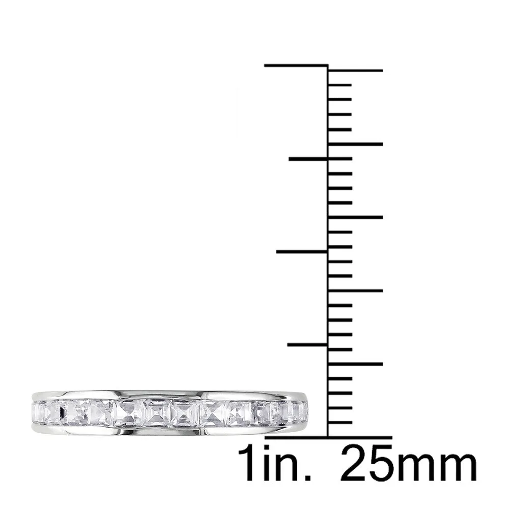 Miadora Sterling Silver Square-cut Gemstone Ring sold by Zulily product image thumbnail 2