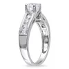 Miadora Sterling Silver Created White Sapphire Engagement Ring sold by Zulily