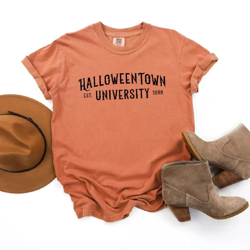 Halloween Town University Garment Dyed Tee sold by Zulily