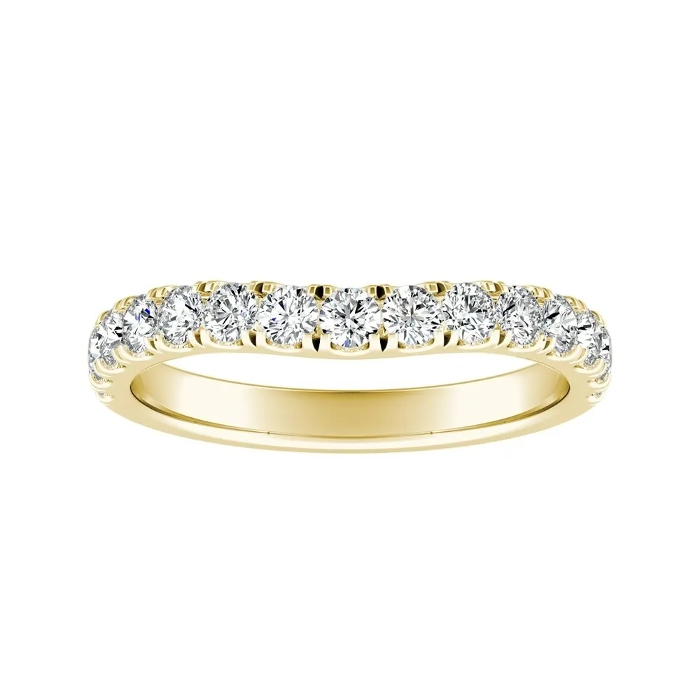 Auriya 5/8ctw Round Diamond Wedding Band 18k Gold sold by Zulily product image thumbnail 2