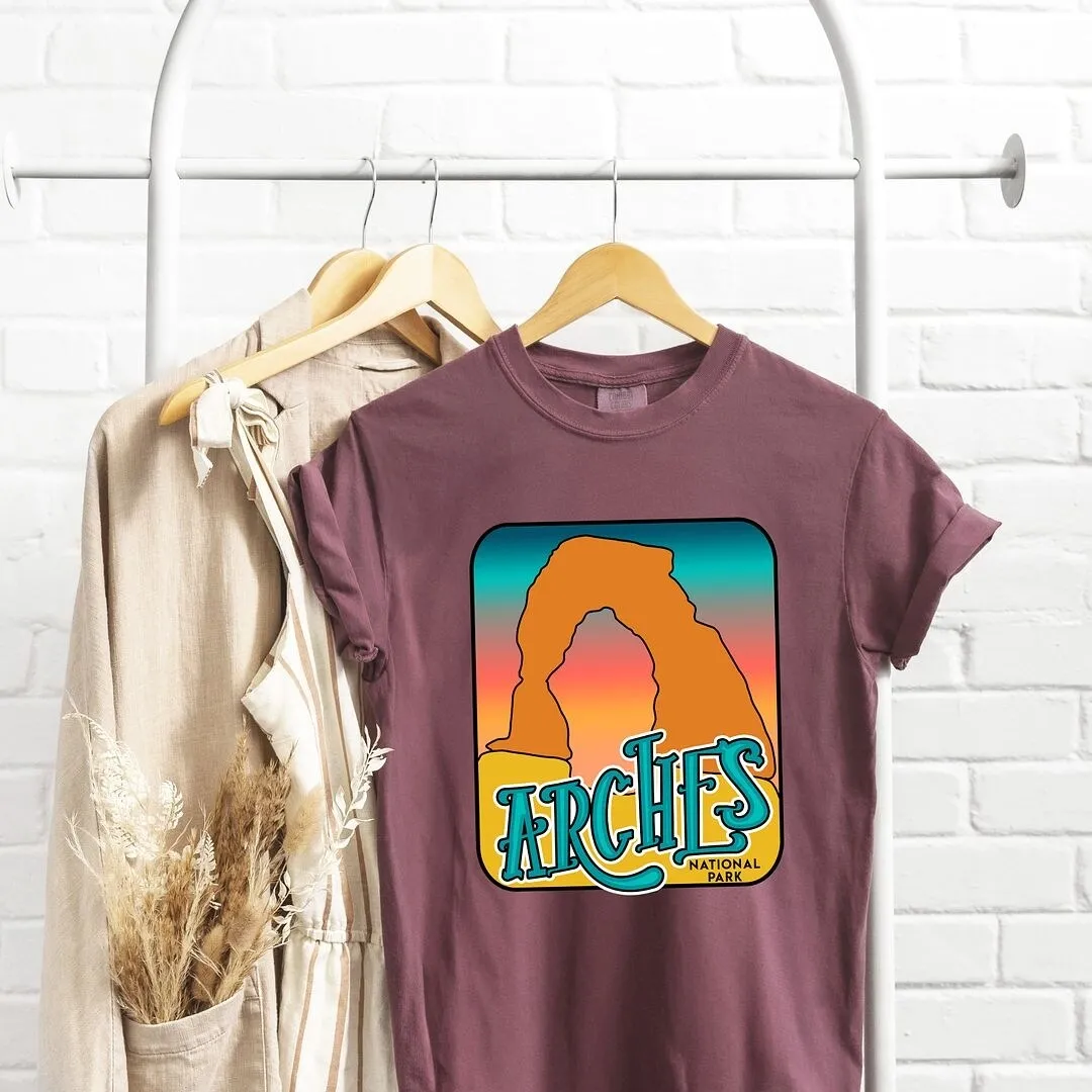Vintage Arches Garment Dyed Tee sold by Zulily
