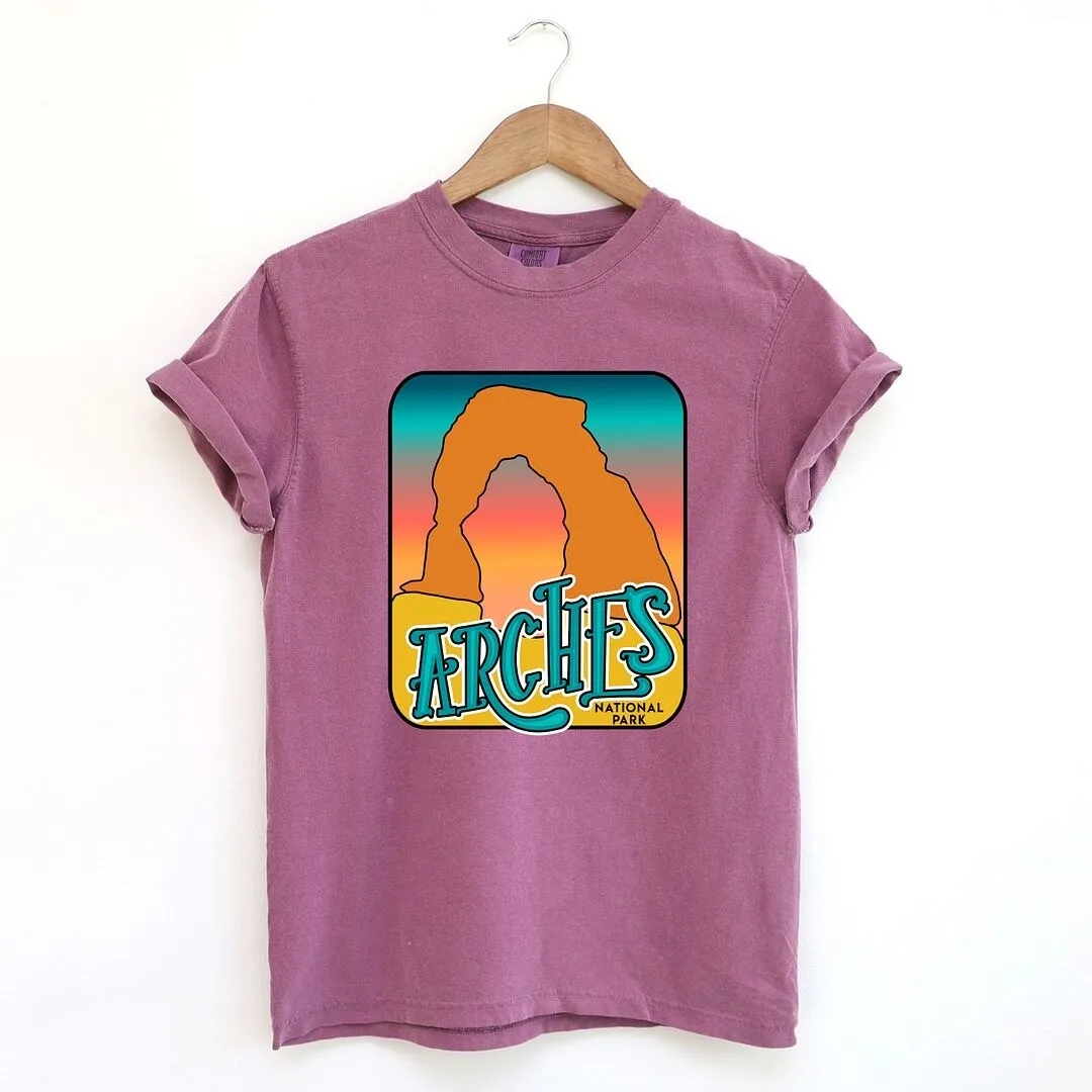 Vintage Arches Garment Dyed Tee sold by Zulily product image thumbnail 2