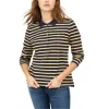 Tommy Hilfiger Women's Long Sleeve Polo Shirt Blue Size S sold by Zulily