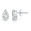 Auriya 14-karat Gold Lab Grown 4.50 carat TDW Pear Diamond Stud Earrings V-End Prong Push-back sold by Zulily
