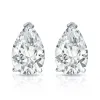 Auriya 14-karat Gold Lab Grown 4.50 carat TDW Pear Diamond Stud Earrings V-End Prong Push-back sold by Zulily