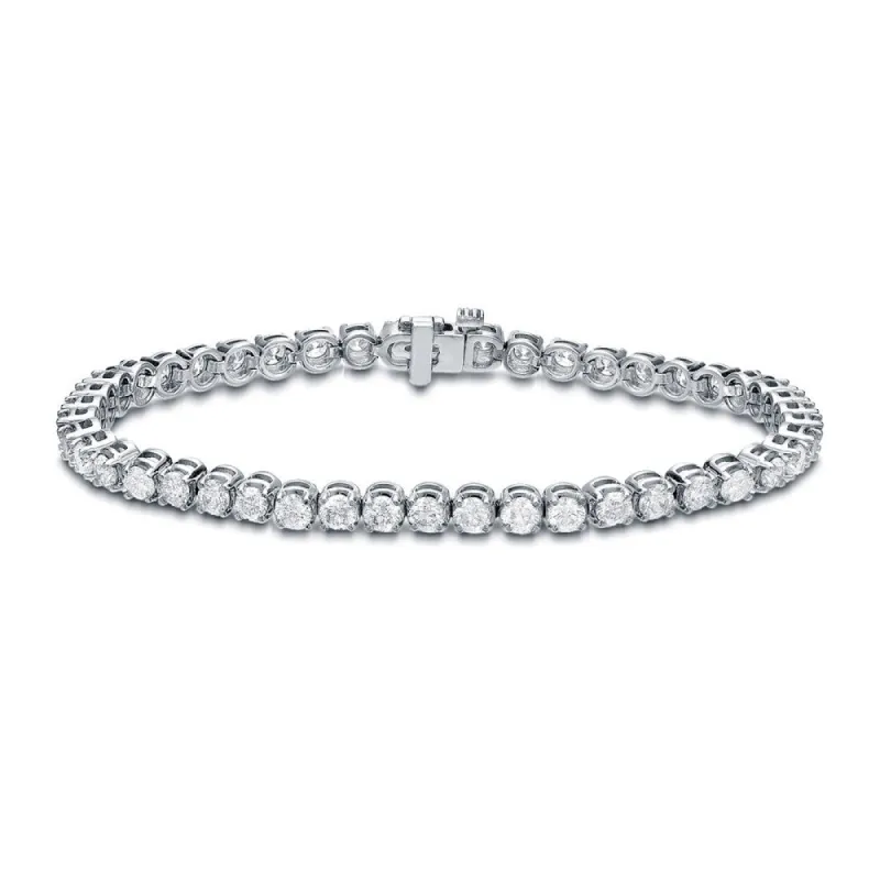 Auriya 6 carat TW Round Diamond Tennis Bracelet 14k Gold - 7-inch sold by Zulily