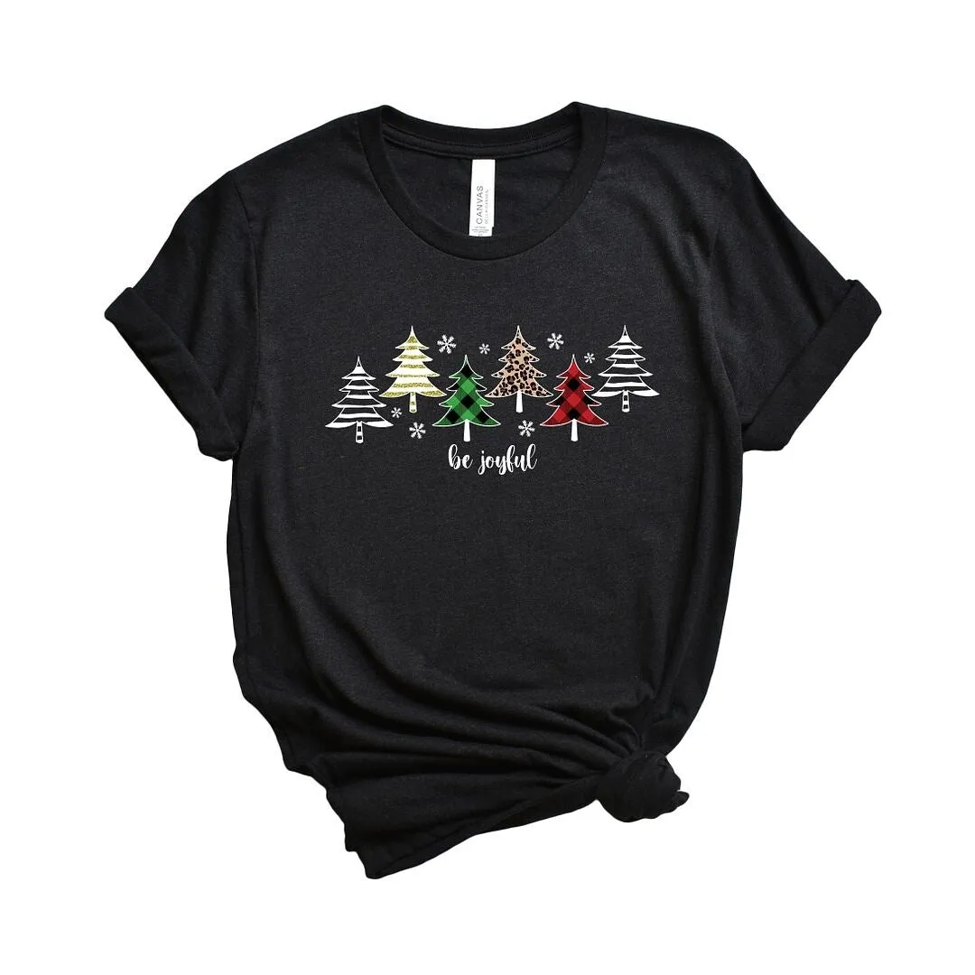 Be Joyful Trees Short Sleeve Tee sold by Zulily product image thumbnail 2