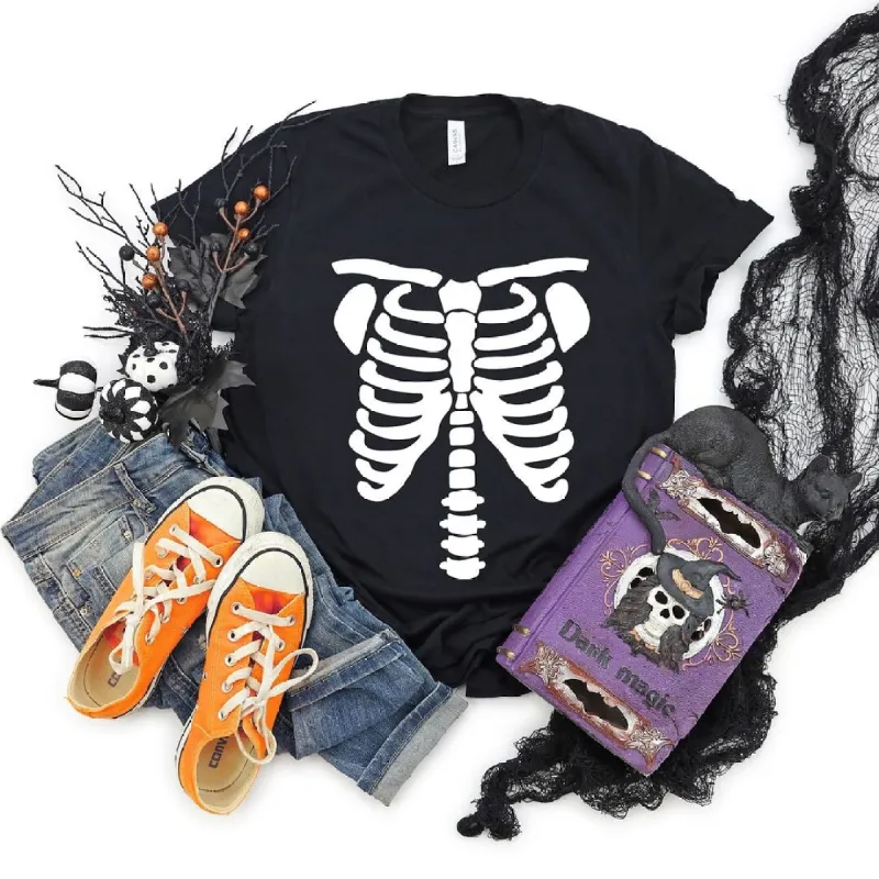 Skeleton Short Sleeve Tee sold by Zulily