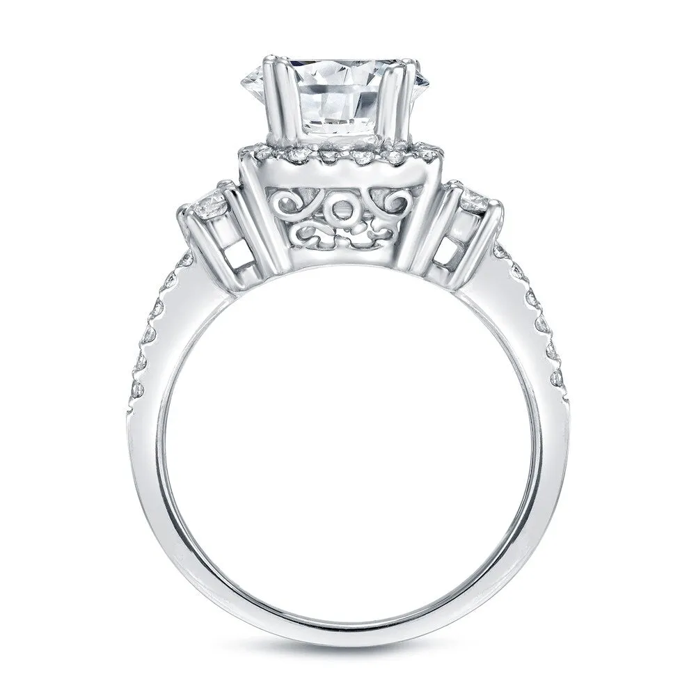 Auriya 14k Gold 2 1/3ctw Unique Halo Diamond Engagement Ring Set sold by Zulily product image thumbnail 4