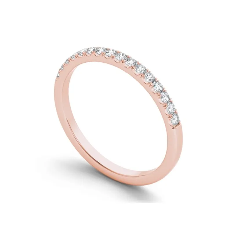 De Couer 14k Gold 1/5ct TDW Diamond Women's Wedding Band sold by Zulily