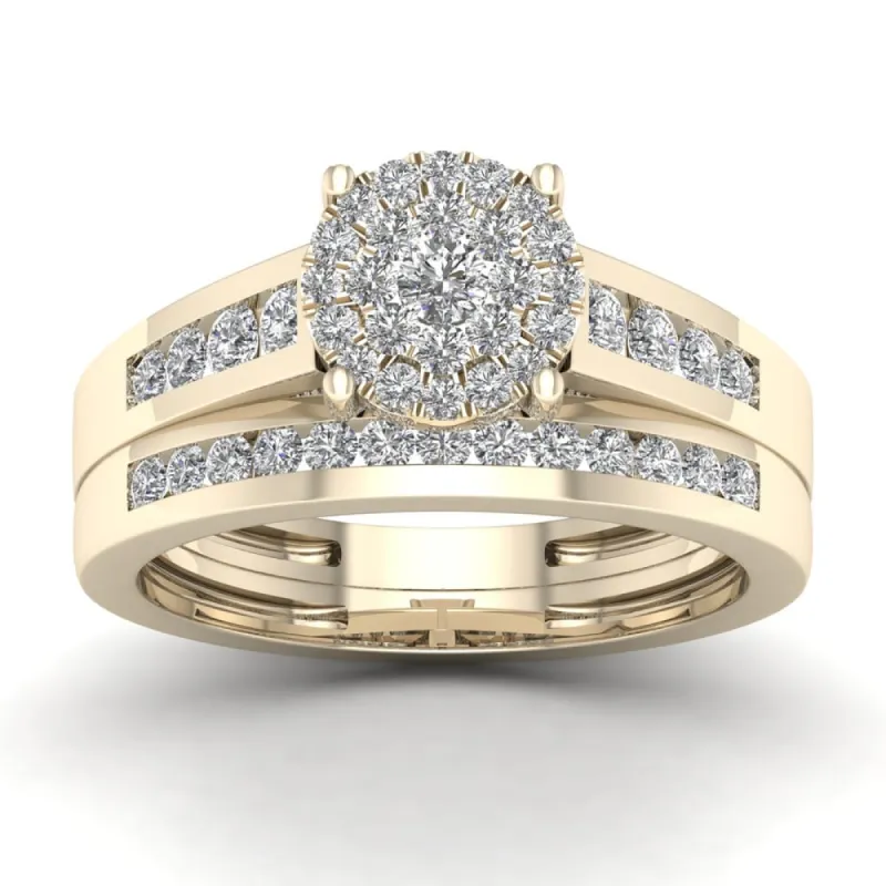 De Couer 3/4ct TDW Diamond Cluster Bridal Sets sold by Zulily