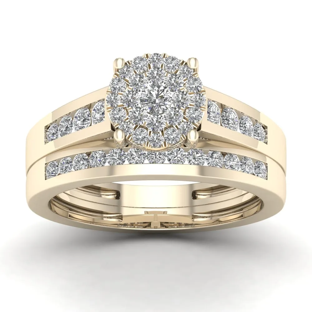 De Couer 3/4ct TDW Diamond Cluster Bridal Sets sold by Zulily