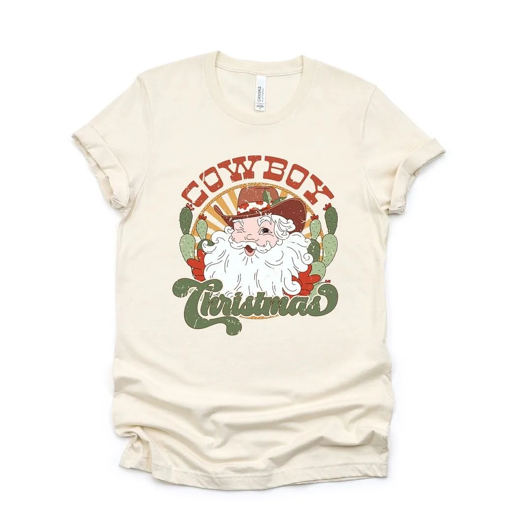 Cowboy Christmas Short Sleeve Tee sold by Zulily product image thumbnail 2
