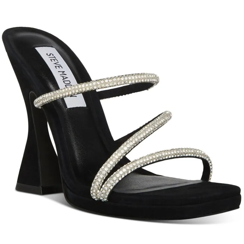 Steve Madden Women's Libbie Embellished Dress Sandals Black Size 5 M - 5 M sold by Zulily