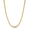 14k Yellow Gold Filled 4.75 mm Bombay Curb Necklace for Men and Women sold by Zulily
