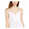 Planet Gold Women's Spaghetti Strap Short Sheath Dress White Size Medium sold by Zulily