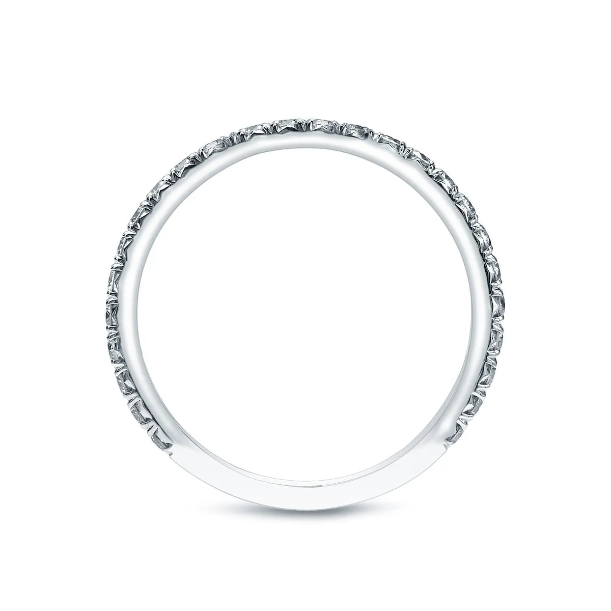 Auriya 2/5ctw Round Diamond Wedding Band 14k Gold sold by Zulily product image thumbnail 3