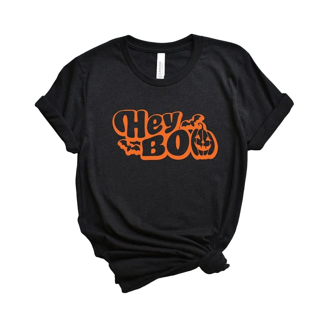 Hey Boo Short Sleeve Tee sold by Zulily product image thumbnail 2