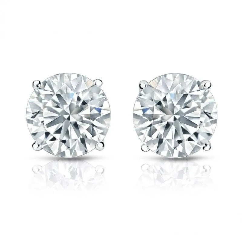 Auriya 2 1/4ctw Round Diamond Stud Earrings 18kt Gold Certified sold by Zulily product image thumbnail 5