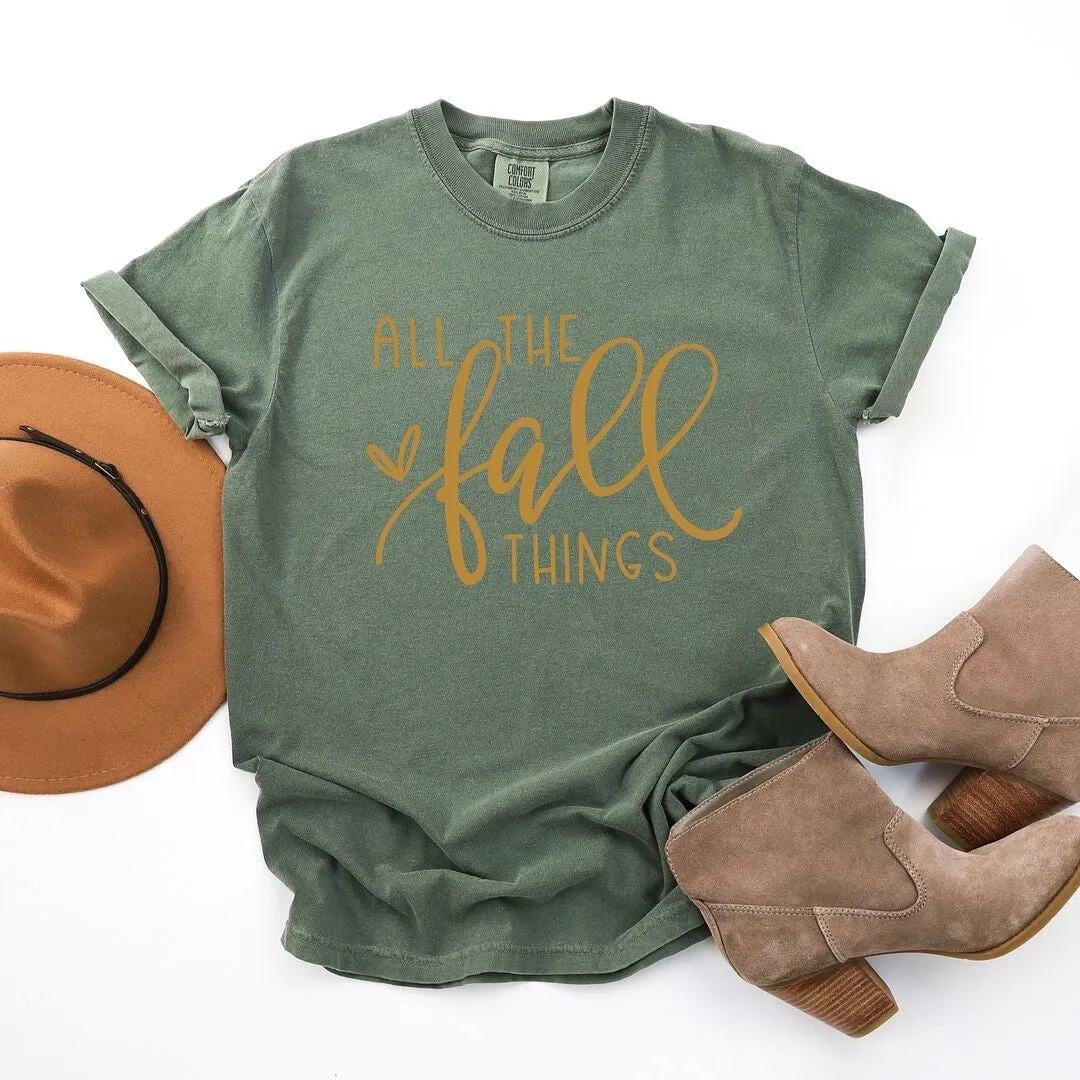 All The Fall Things Garment Dyed Tee sold by Zulily