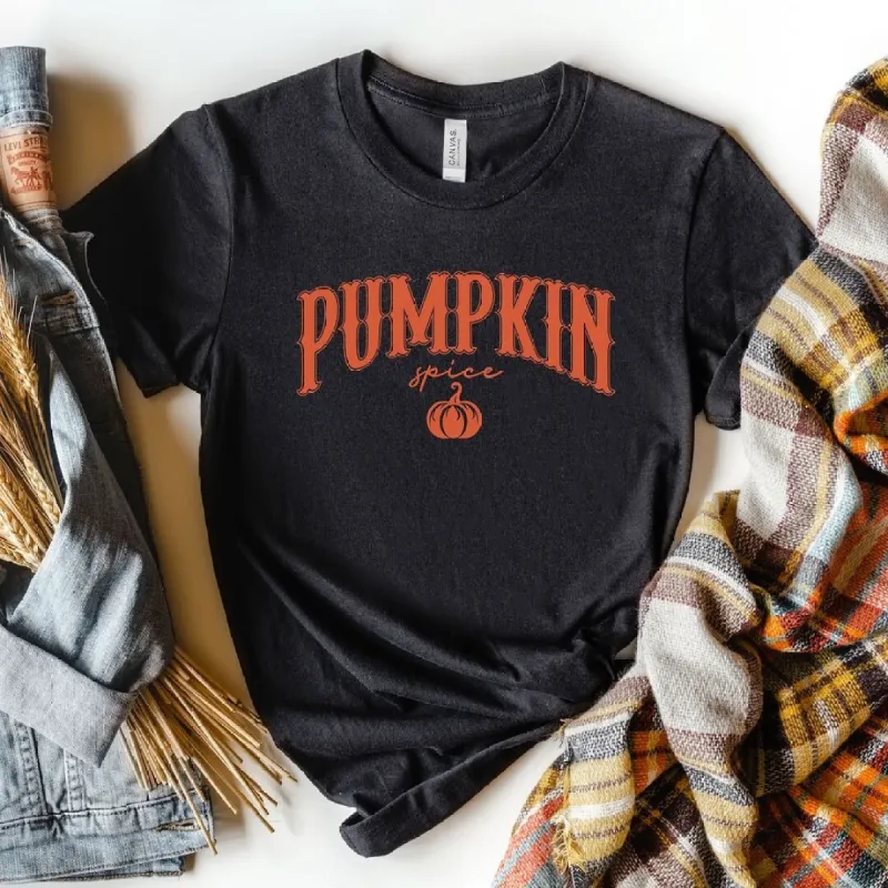 Pumpkin Spice Bold Short Sleeve Tee sold by Zulily