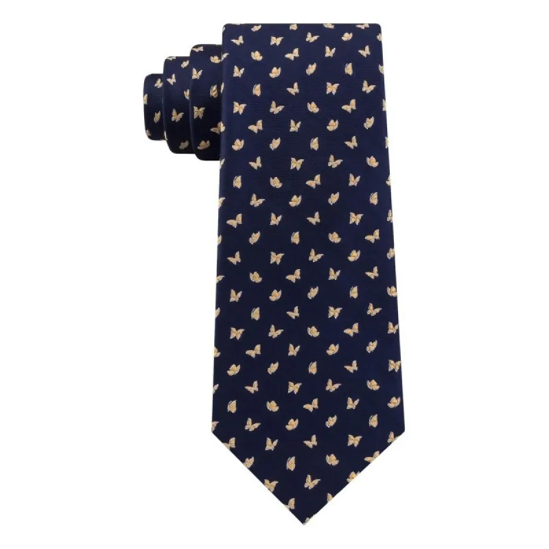 Tommy Hilfiger Men's Mini Butterfly Silk Tie Yellow Size Regular - One Size sold by Zulily
