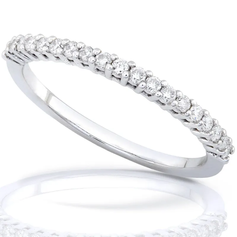 Annello by Kobelli 14k Gold Women's 1/4ct TDW Classic Diamond Wedding Band (G-H, I1-I2) sold by Zulily