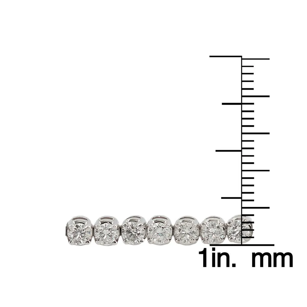 Auriya 3 carat TW Round Diamond Tennis Bracelet 14k Gold sold by Zulily product image thumbnail 3