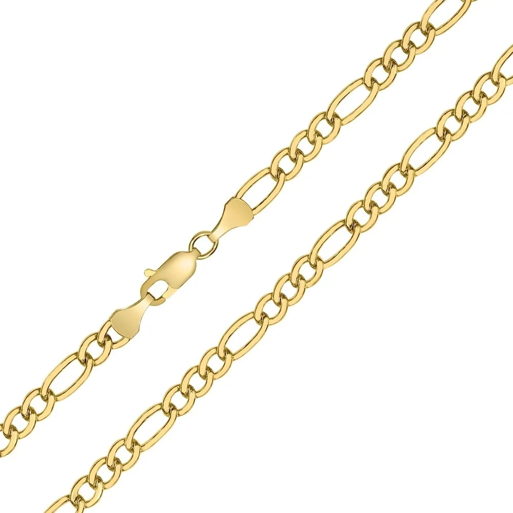 14K Yellow Gold Filled 4.3mm Figaro Chain with Lobster Clasp - 24 Inch sold by Zulily product image thumbnail 3