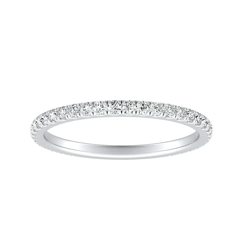 Auriya 1/3ctw Round Diamond Wedding Band 14k Gold sold by Zulily