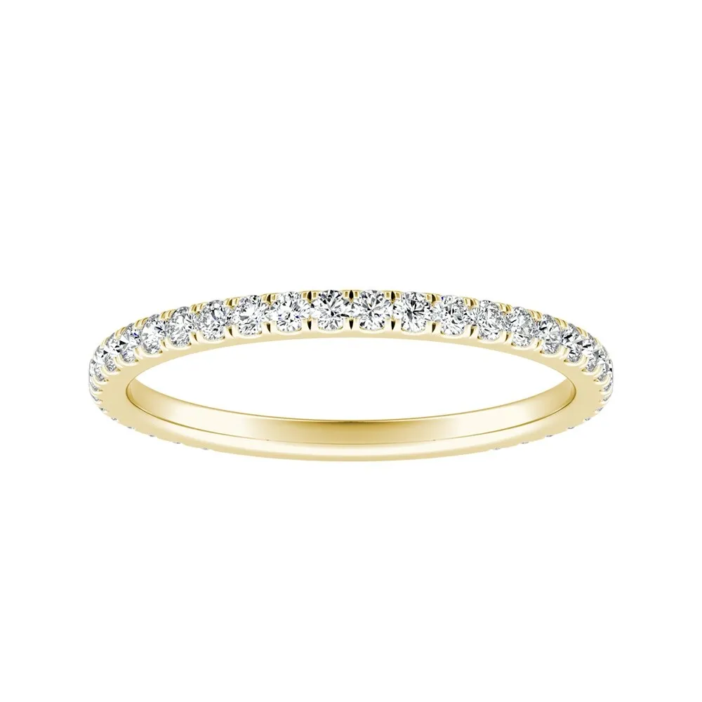 Auriya 1/3ctw Round Diamond Wedding Band 14k Gold sold by Zulily product image thumbnail 2