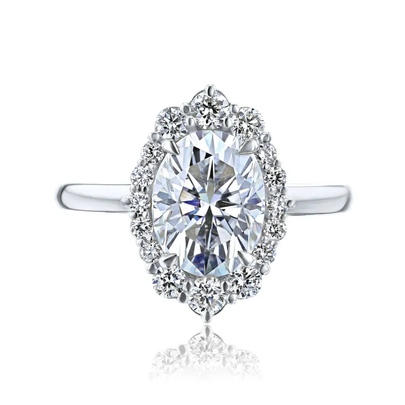 Annello by Kobelli 14k Gold Forever One Ophelia Engagement Ring (DEF/VS, DEF/VS) sold by Zulily