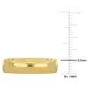 Miadora Mens 5.5 mm Polished Finish Comfort Fit Wedding Band in 14k Yellow Gold sold by Zulily