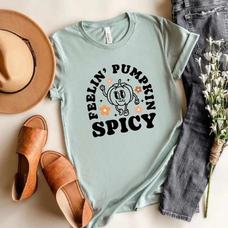 Spicy Pumpkin Short Sleeve Tee sold by Zulily