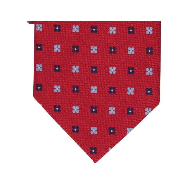 Club Room Men's Orme Geometric Classic Tie Red Size Regular sold by Zulily