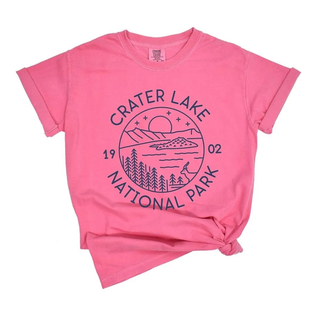 Crater Lake National Park Garment Dyed Tee sold by Zulily product image thumbnail 2