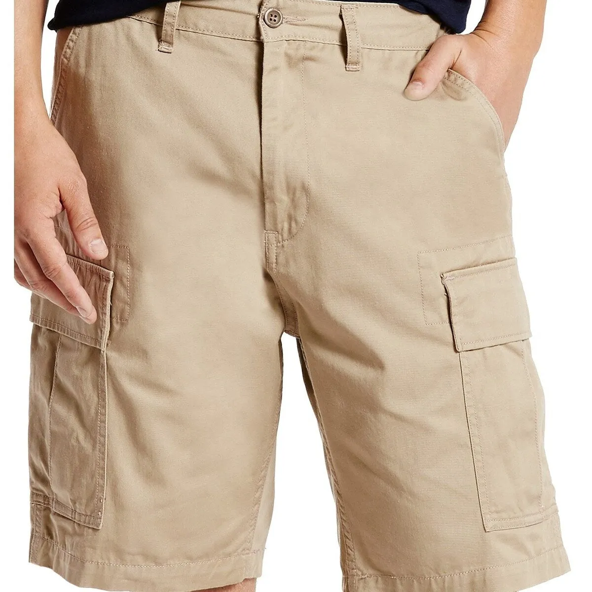 Levi's Men's Carrier Loose-Fit Cargo Shorts Beige Size 30 sold by Zulily product image thumbnail 2