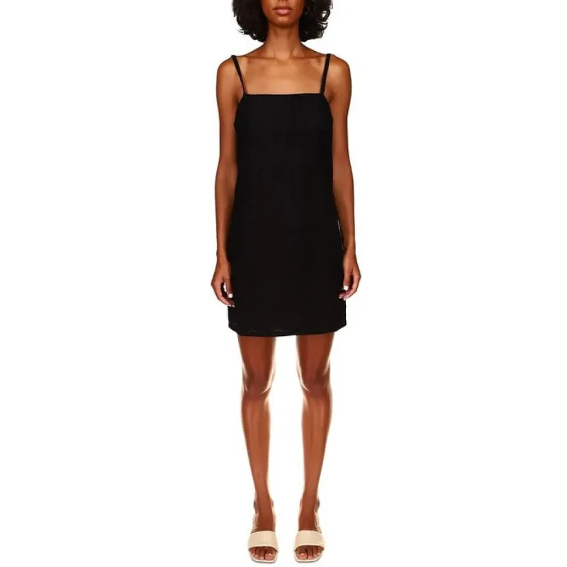 Sanctuary Women's 90S Cotton Eyelet Minidress Black Size 6 sold by Zulily