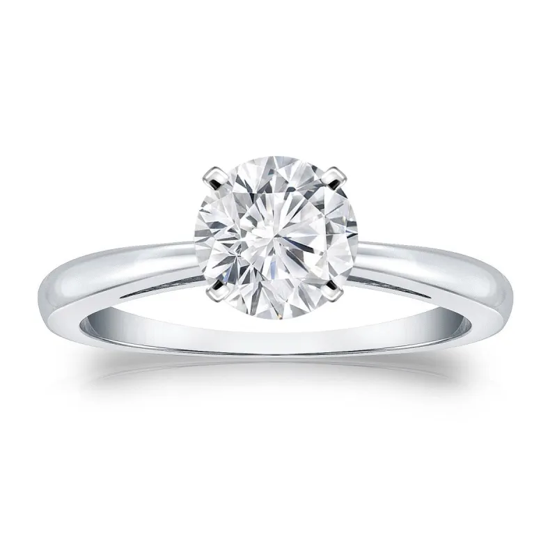 Auriya 14k Gold 1ctw Round Solitaire Diamond Engagement Ring sold by Zulily